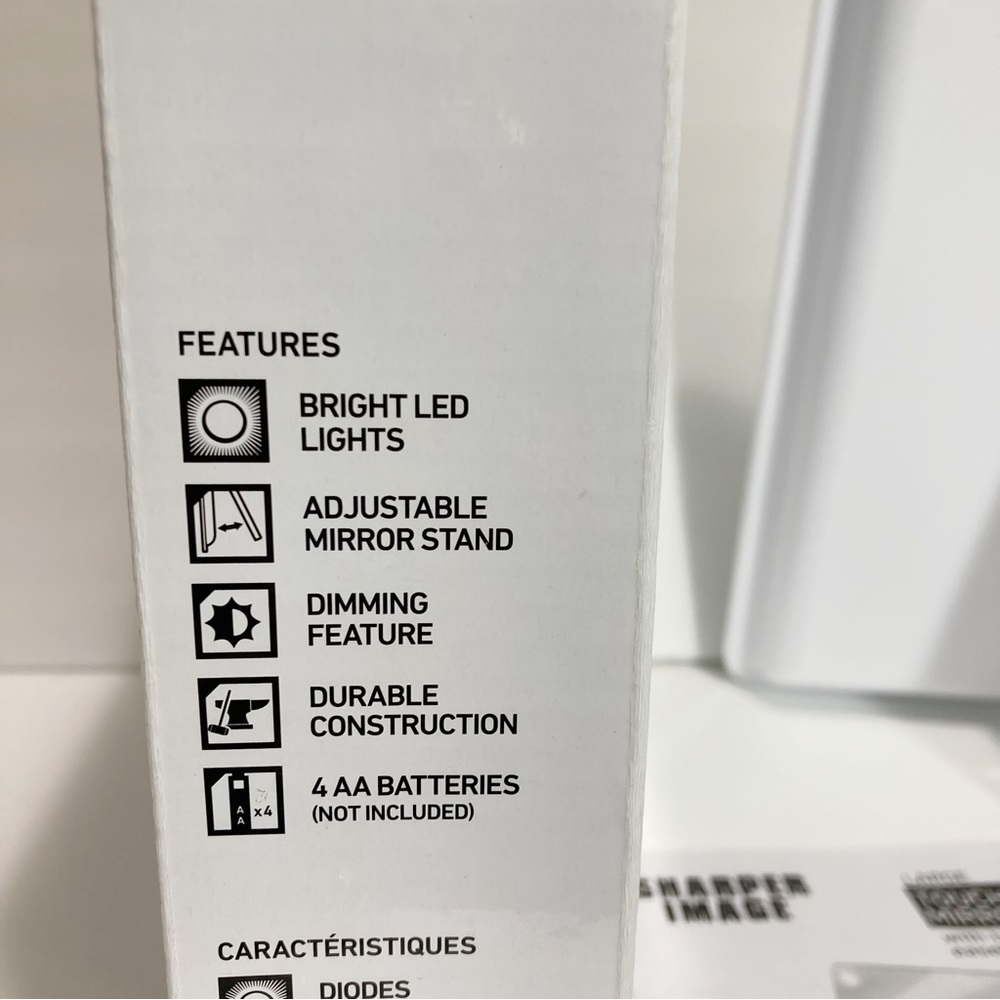 Sharper Image Touch LED Mirror Dimming NEW - Picture 9 of 9